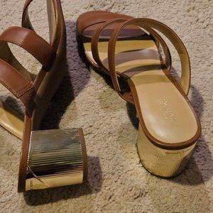 Brand new never worn Michael Kors sandals